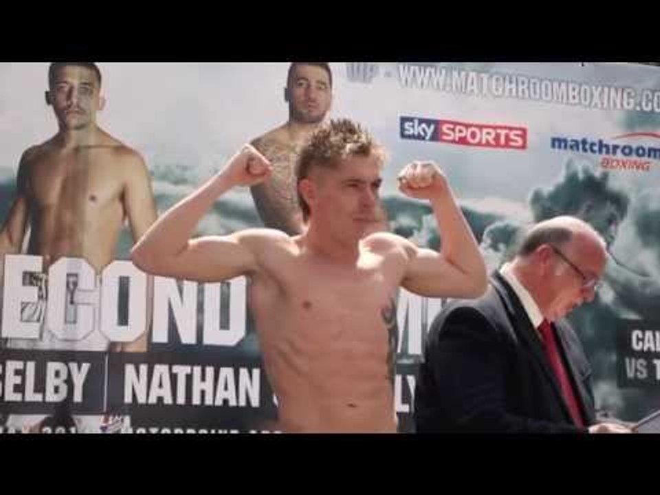 ROBBIE TURLEY v MARC CALLAGHAN - OFFICIAL WEIGH IN (CARDIFF) - THE SECOND COMING