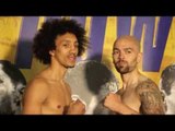 TYRONE NURSE v DANNY LITTLE - OFFICIAL WEIGH IN (LEEDS) - NORTH POWER