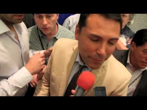 'WE HAVE A FRIENDLY RELATIONSHIP, I HAVE NEVER DIS-RESPECTED (AL HAYMON) - SAYS OSCAR DE LA HOYA