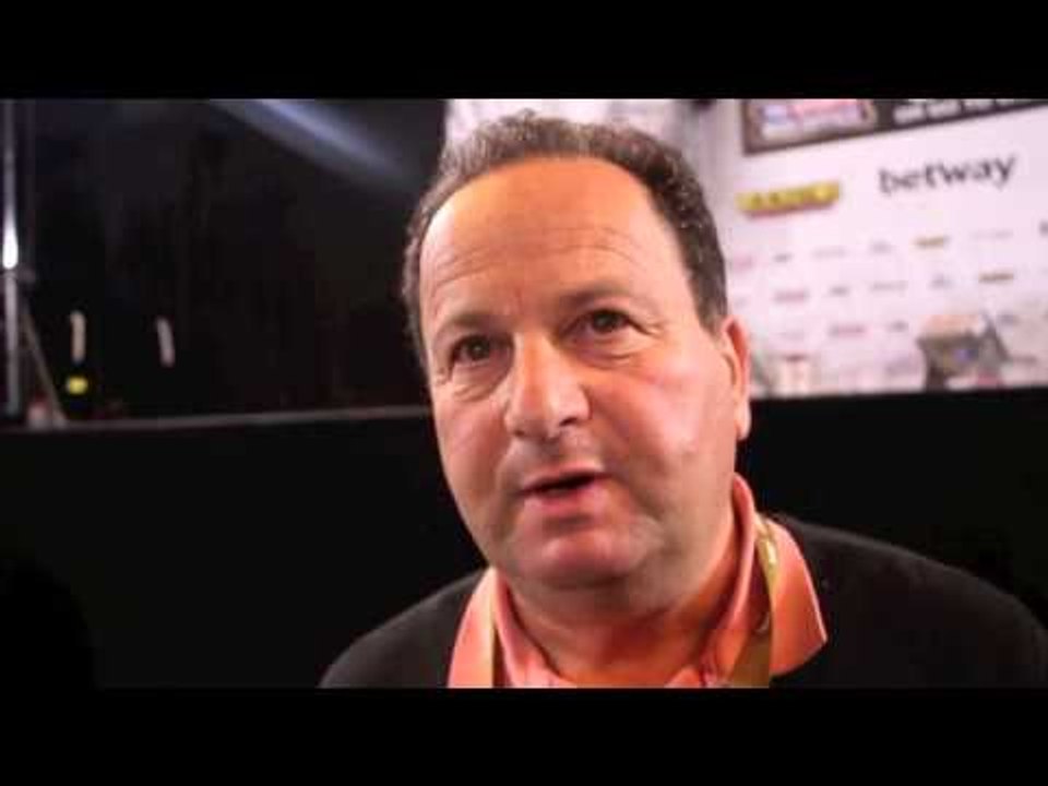 PHOTOGRAPHER EXTRAORDINAIRE 'BIG LOL' TALKS ABOUT CARL FROCH v GEORGE GROVES 2