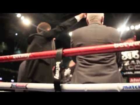 EDDIE HEARN CAN'T CONTAIN HIMSELF CELEBRATING FROCH'S KNOCKOUT OVER GROVES / FROCH v GROVES 2