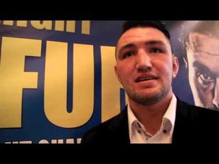 HEAVYWEIGHT HUGHIE FURY READY FOR BRITISH TITLE SHOT THIS YEAR - INTERVIEW WITH KUGAN CASSIUS