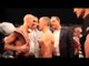 STUART HALL & PAUL BUTLER PULLED APART IN HEATED WEIGH-IN (EXCLUSIVE FOOTAGE) / HALL v BUTLER