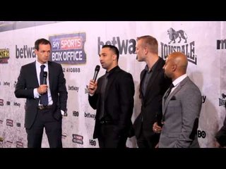 PAULIE MALIGNAGGI - 'IM GOING TO TAKE THE SUMMER TO DECIDE IF I'LL FIGHT AGAIN / FROCH v GROVES 2
