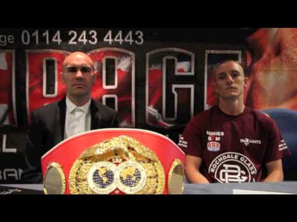 STUART HALL & PAUL BUTLER TALK TO iFL TV AHEAD OF THEIR WORLD TITLE SHOWDOWN IN NEWCASTLE