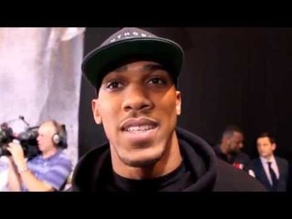 ANTHONY JOSHUA - 'I PAY MATT LEGG RESPECT FOR GETTING IN RING BUT HE SHOULD KNOW WHATS COMING'