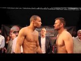 CHRIS EUBANK JNR v STEPAN HORVATH - OFFICIAL WEIGH IN FROM NEWCASTLE (RAMPAGE)