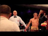 THE MOMENT PAUL BUTLER WAS CROWNED IBF BANTAMWEIGHT CHAMPION OF THE WORLD / HALL v BUTLER