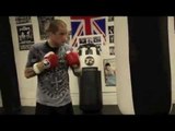 RICKY BURNS & TONY SIMS TRAINING FOOTAGE (THE HEAVYBAG) / BURNS v ZLATICANIN / iFL TV