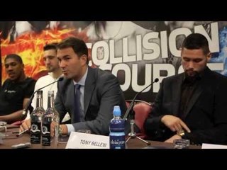 COLLISION COURSE PRESS CONFERNCE - FEAT. BELLEW, CLEVERLY, JOSHUA, C.SMITH, S.SMITH & FIELDING