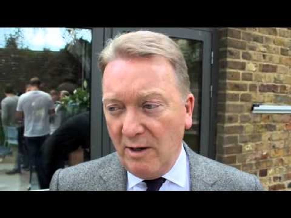 FRANK WARREN TALKS SAUNDERS, CHRIS EUBANK JR ABSENCE / FURY CHISORA & REACTS TO FROCH v GROVES 2
