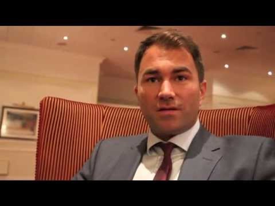EDDIE HEARN TALKS RICKY BURNS, SIMMONS v CAMACHO, KELL BROOK SITUATION & FRANK WARREN INTERVIEW