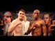 THOMAS PATRICK WARD v MICHAEL RAMABELESTA - OFFICIAL WEIGH-IN (NEWCASTLE) - RAMPAGE
