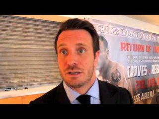 KALLE SAUERLAND TALKS GEORGE GROVES V CHRISTOPHER REBRASSE @ WEMBLEY RETURN OF THE SAINT
