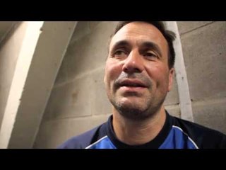 TRAINER TONY SIMS REACTS TO RICKY BURNS' DEFEAT TO ZLATICANIN - POST FIGHT INTERVIEW