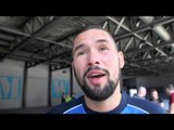TONY BELLEW POST WEIGH-IN INTERVIEW FOR iFL TV / BELLEW v DOS SANTOS / COLLISION COURSE