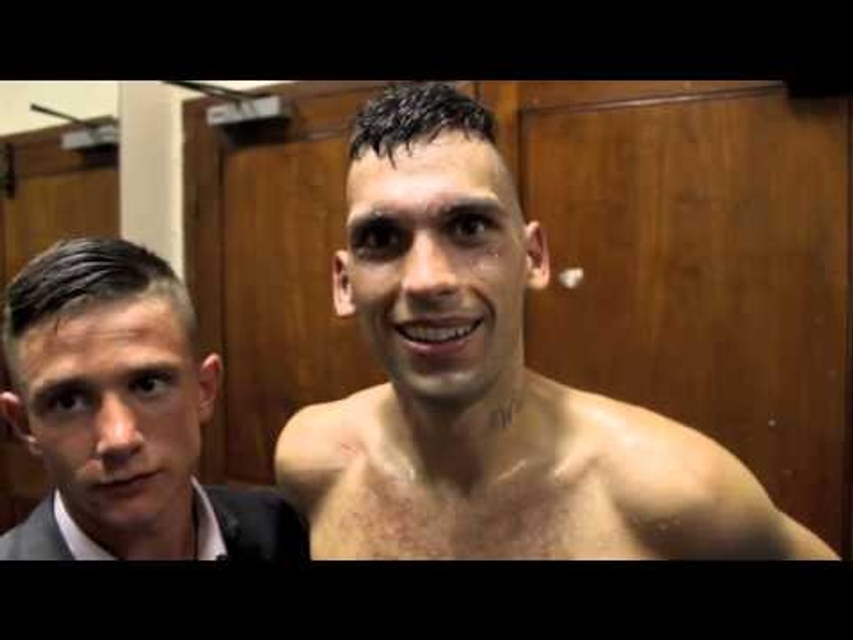 SAM STOKES MAKES HIS PROFESSIONAL DEBUT & DEDICATES WIN TO HIS BROTHER WITH FIRST iFL TV INTERVIEW