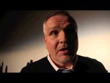 PETER FURY - 'I'M OK, BUT I'M NOT OK WHEN PEOPLE'S TRAINERS START WANTING TO BE MACHO THEMSELVES'