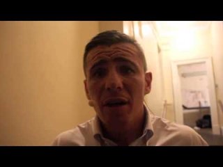 BOXNATION PUNDIT PETER McDONAGH DEFENDS HIS DECISION TO WEAR 'THOSE TROUSERS' ON LIVE TV.