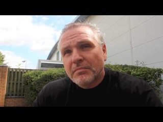 'THERE'S MORE IMPORTANT THINGS GOING ON IN THE WORLD THAN WHAT TYSON SAYS' - PETER FURY