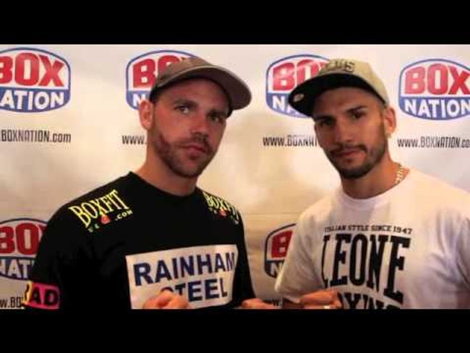 BILLY JOE SAUNDERS v EMANUELE BLANDAMURA HEAD TO HEAD @ FINAL PRESS CONFERENCE / iFL TV