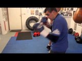 THE PEXICAN JOHNNY GARTON HEAVY BAG  WORKOUT FOOTAGE FOR iFL TV @ iBOX GYM