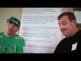 PETER McDONAGH & CHRIS CURRY TALK TO KUGAN CASSIUS ABOUT NIAMH'S NEXT STEP GALA EVENT 2014 (iFL TV)