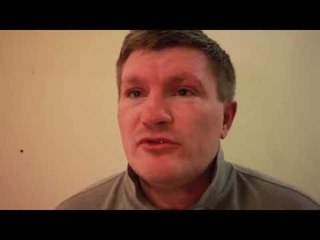 RICKY HATTON REACTS TO LUCAS BROWNE'S WIN OVER RUDENKO - POST FIGHT INTERVIEW