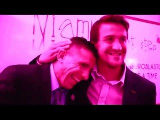 PETER McDONAGH INTERVIEWS ENGLAND RUGBY STAR LEE DICKSON @ NIAMH'S NEXT STEP GALA EVENT 2014.