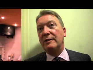 FRANK WARREN REACTS TO FRANKIE GAVIN'S DEFEAT TO LEONARD BUNDU - POST FIGHT INTERVIEW