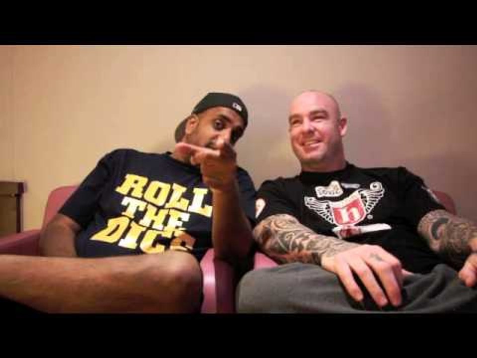 LUCAS 'BIG DADDY'  BROWNE & KUGAN CASSIUS TALKING ABSOLUTE BOLLOCKS AND SOME BOXING (INTERVIEW)