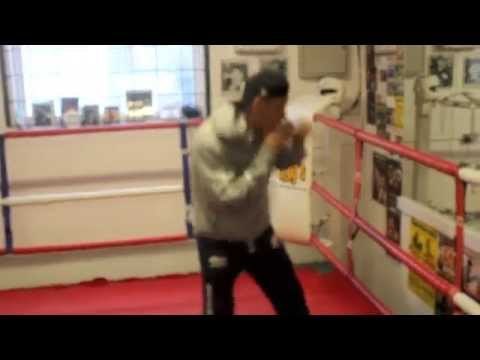 BRIGHTON'S UNDEFEATED LLOYD ELLETT SHADOW BOXING @ iBOX GYM / iFL TV
