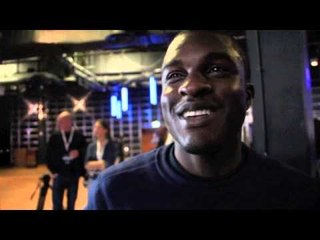 JOHNNY NELSON, CLIFTON MITCHELL & OHARA DAVIES TALKING AT RULE BRITANNIA WEIGH IN