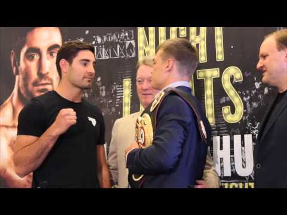 FEDOR CHUDINOV v FRANK BUGLIONI OFFICIAL HEAD TO HEAD AHEAD OF WBA WORLD TITLE CLASH