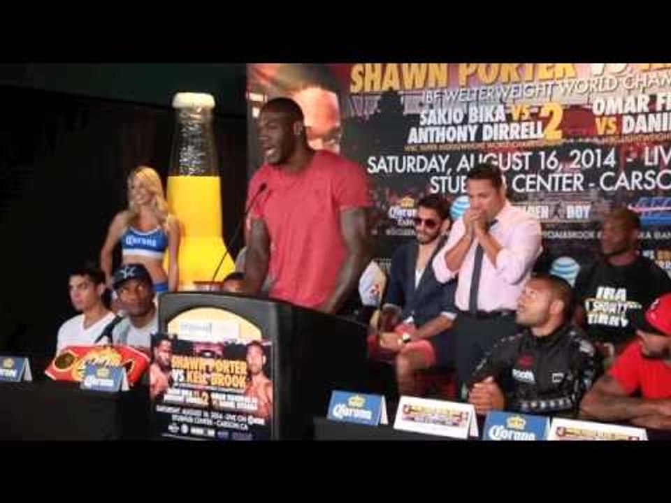 OSCAR DE LA HOYA -  WILDER v GAVERN / FIGUEROA JR v ESTRADA -  PRESS CONFERENCE / iFL TV