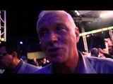 BARRY HEARN REACTS TO KELL BROOK BECOMING IBF WORLD CHAMPION / BROOK v PORTER