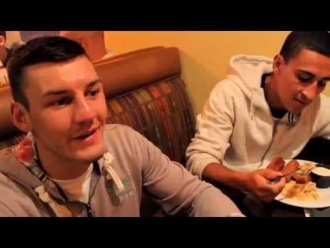 THE INGLE GYM BOYS - KELL BROOK, BOB AJISAFE, LEIGH WOOD, JORDAN GILL & ATIF SHAFIQ / BROOK v PORTER