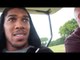 HEAVYWEIGHT ANTHONY JOSHUA MBE TAKES A RANDOM GOLF BUGGY RIDE WITH EDDIE COVENTRY / iFL TV