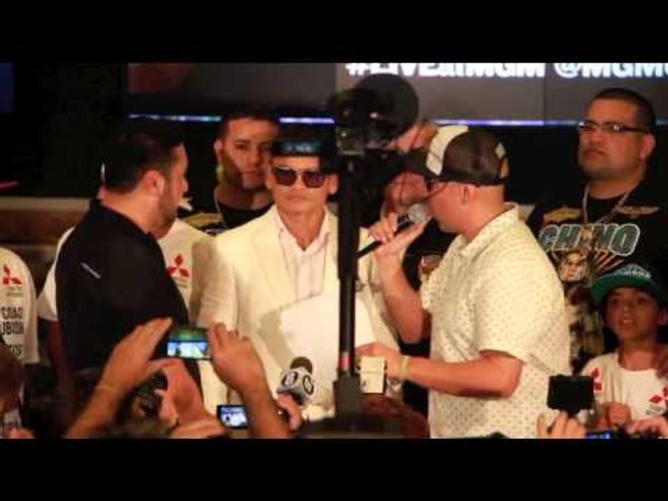 MARCOS 'CHINO' MAIDANA GRAND ARRIVAL @ MGM GRAND / MAYWEATHER v MAIDANA 2 / MAYHEM