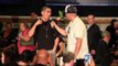 LEO SANTA CRUZ - 'THE FIGHTS I WANT ARE RIGONDEAUX, FRAMPTON & QUIGG' / MGM GRAND ARRIVALS / MAYHEM