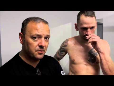 POST FIGHT INTERVIEW WITH DANNY BROWN AFTER HE WINS BRITISH MASTERS TITLE WITH ROWLAND & CLARKE