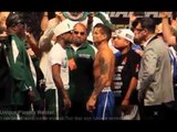 FLOYD MAYWEATHER v MARCOS MAIDANA 2 - OFFICIAL WEIGH-IN VIDEO / MAYHEM / SEPT 13th 2014