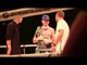 MESUT OZIL, LUKAS PODOLSKI & GEORGE GROVES IN THE RING AFTER FIGHT - THE RETURN OF THE SAINT