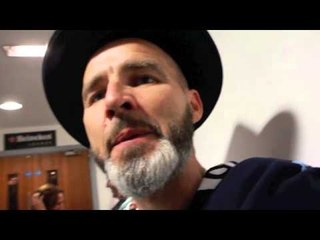 PADDY FITZPATRICK REACTS TO GEORGE GROVES' WIN OVER CHRISTOPHE REBRASSE / RETURN OF THE SAINT