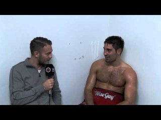 FRANK BUGLIONI POST FIGHT INTERVIEW - 'THIS IS THE START OF SOMETHING NEW' / BUGLIONI v RIBCHEV