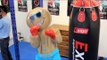GEORGE GROVES MASCOT GINGER BRED CHAN HEAVYBAG WORKOUT