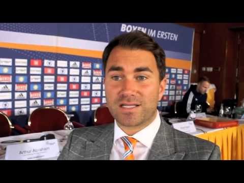 EDDIE HEARN TALKS ARTHUR ABRAHAM v PAUL SMITH & FROCH v DEGALE / CLEVERLY v BELLEW & FRAMPTON OFFER