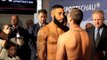 LUKE WATKINS v MARTIN HORAK OFFICIAL WEIGH IN & HEAD TO HEAD / KIEL GERMANY