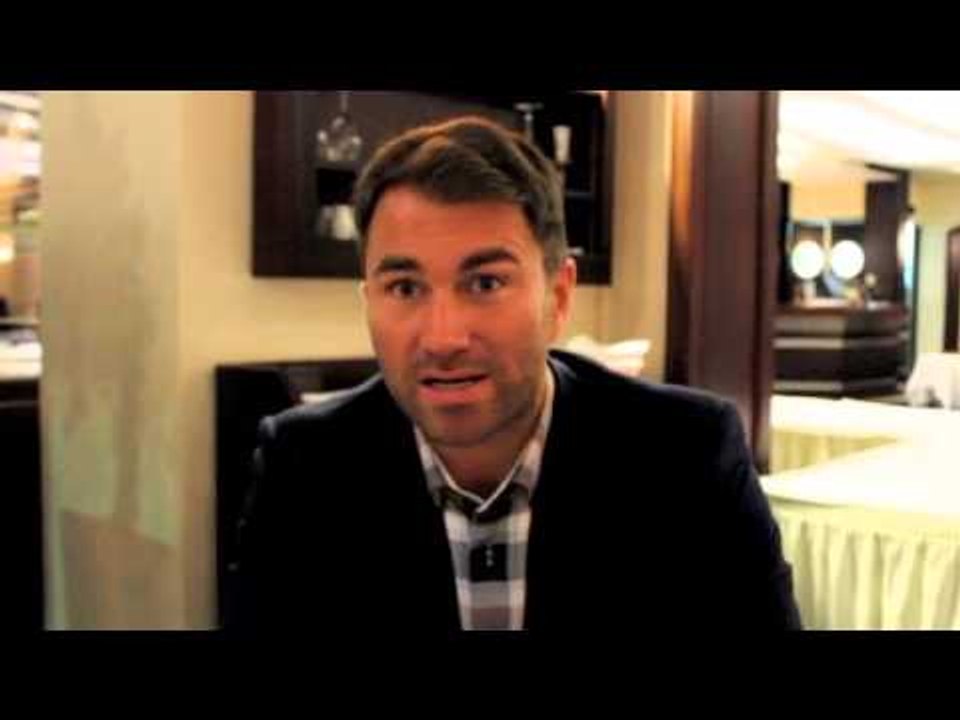 EDDIE HEARN TALKS CARL FROCH, JAMES DEGALE, BELLEW v CLEVERLY DATES, CHRIS EUBANK, HAYE & JOSHUA