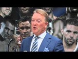 FRANK WARREN - 'I REMEMBER WHEN THESE GUYS STARTED NOW THEY'VE GOT THEIR OWN SHOW'